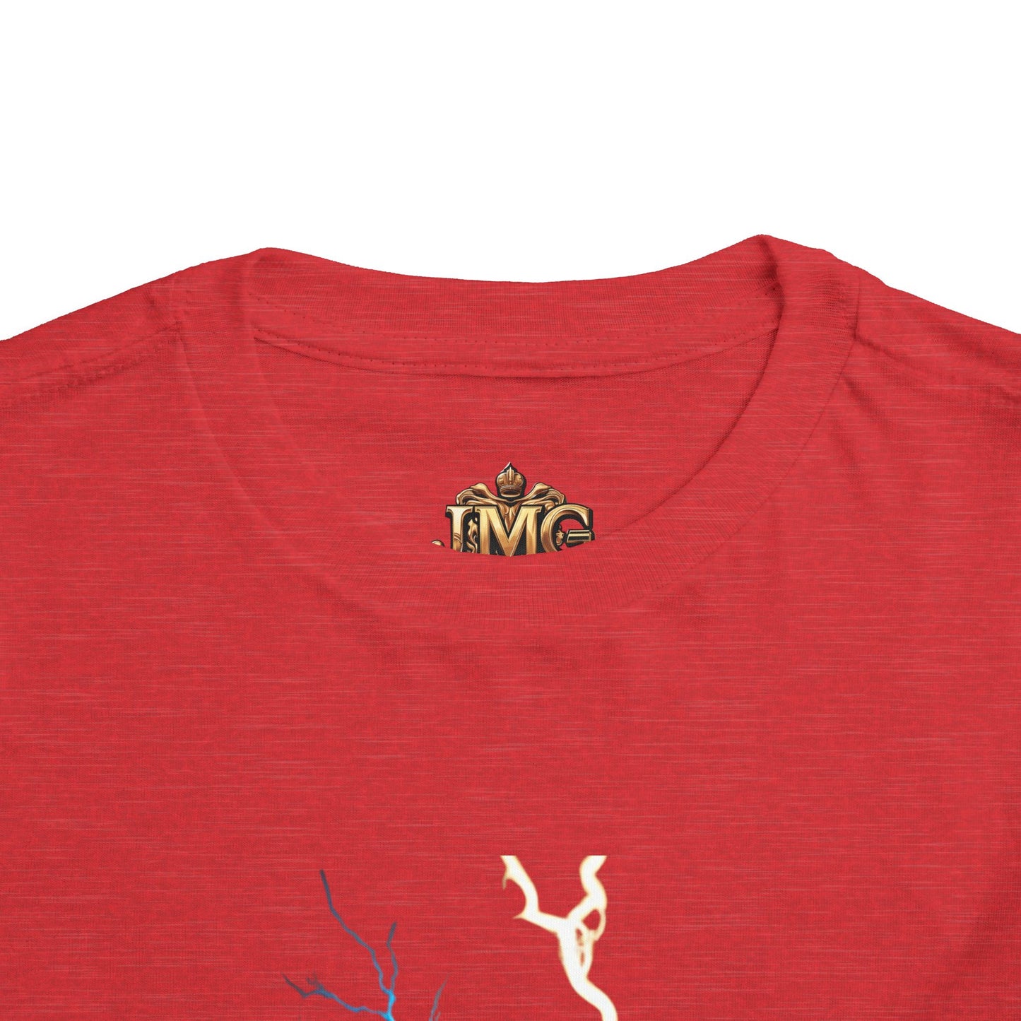 Toddler Short Sleeve Tee with Vibrant Jesus Design, Kid's Faith Shirt, Cute Christian T-Shirt, Summer Play Tee, Birthday Gift for Children