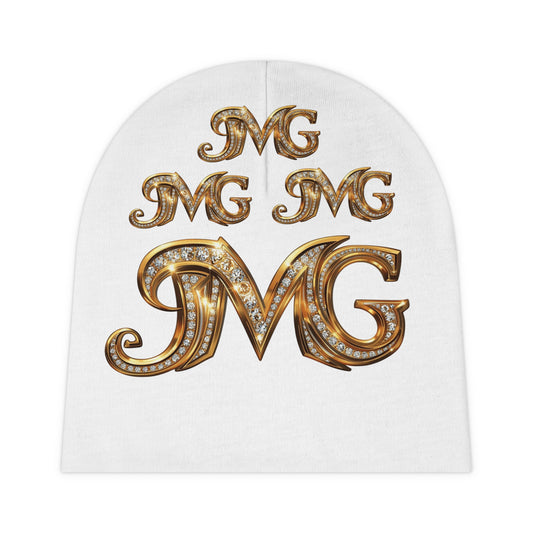 Glamorous Baby Beanie, Luxury Baby Hat, Stylish Infant Cap, Baby Shower Gift, Trendy Toddler Accessory