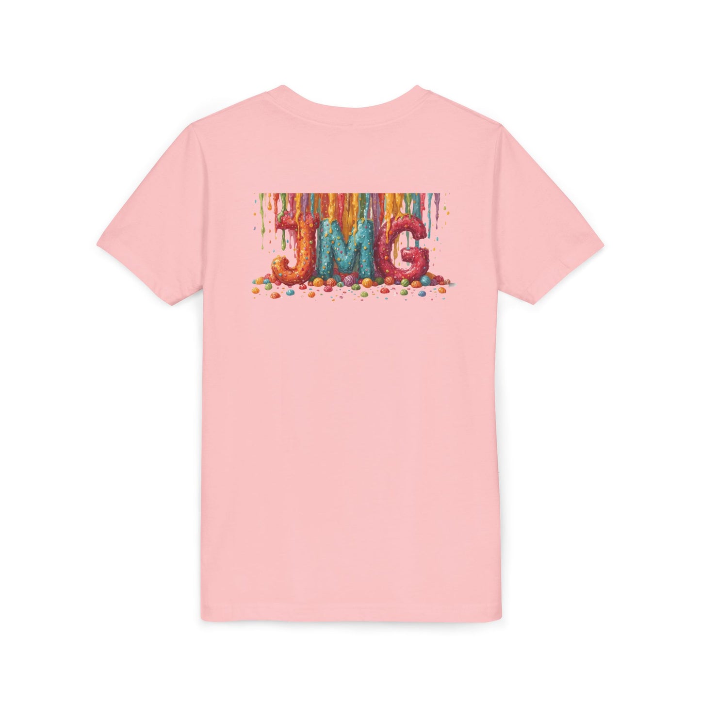 Colorful Kids' Tee with JMG Design | Youth T-Shirt for Casual Wear, Gifts, Birthdays, Celebrations, Playdates