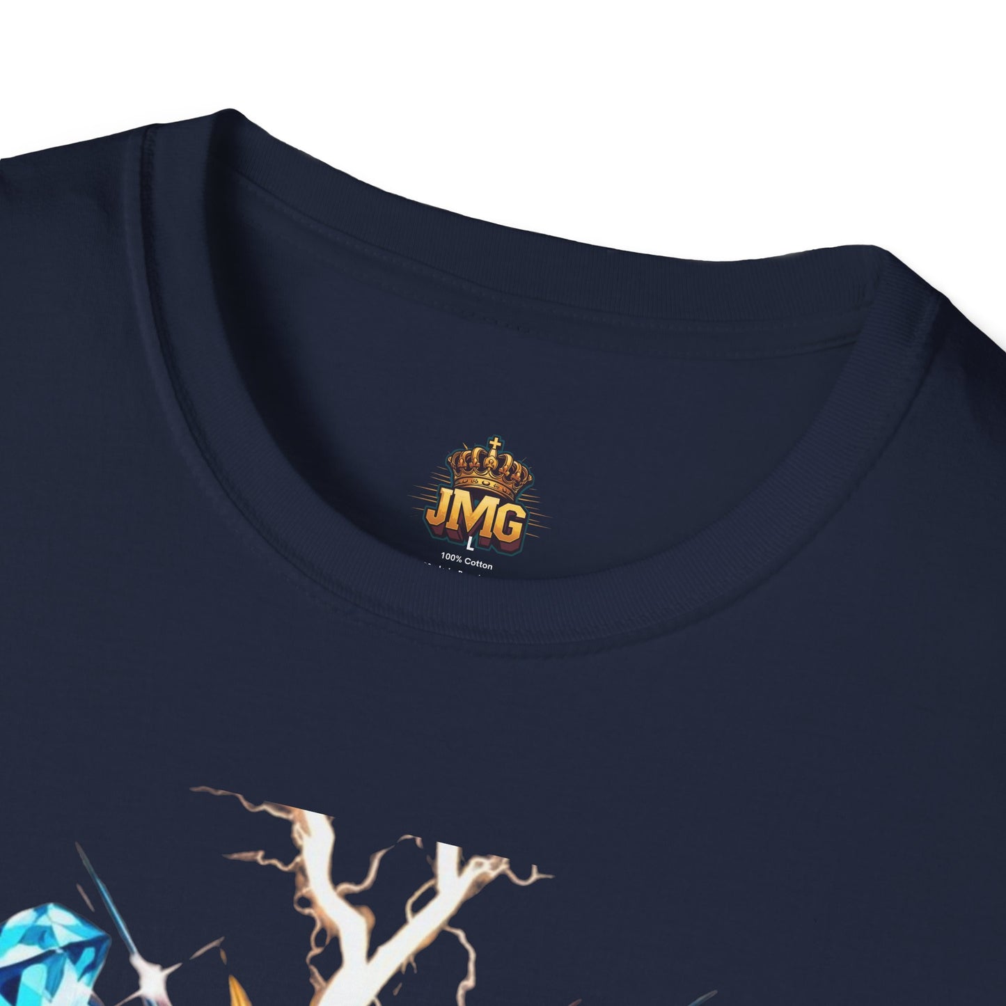 Vibrant Jesus Graphic T-Shirt, Unisex Softstyle Tee for Faith Lovers, Christian Apparel, Inspirational Gift, Casual Wear, Summer Style