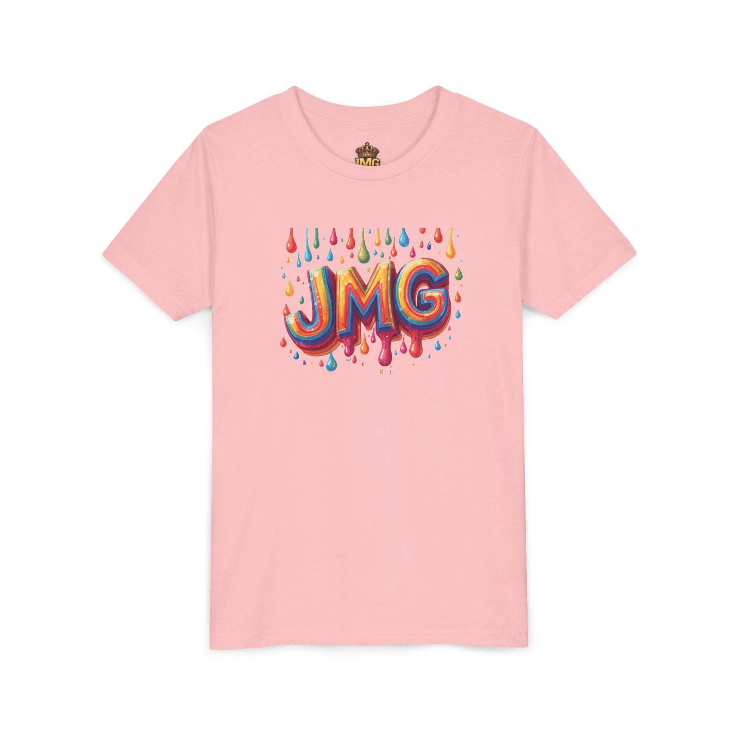 Colorful Kids' Tee with JMG Design | Youth T-Shirt for Casual Wear, Gifts, Birthdays, Celebrations, Playdates