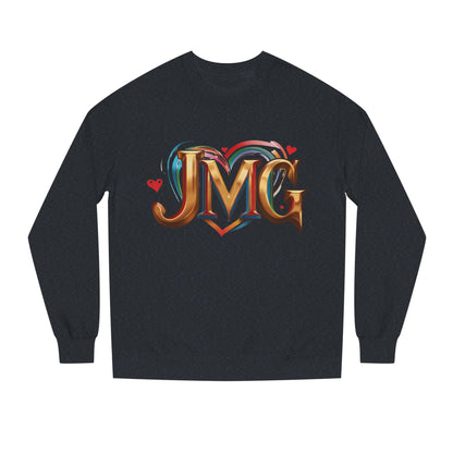 Custom Love Crew Neck Sweatshirt - Personalized Gift, Cozy Apparel, Valentine's Day, Unique Sweatshirt, Casual Wear