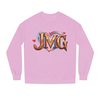 Custom Love Crew Neck Sweatshirt - Personalized Gift, Cozy Apparel, Valentine's Day, Unique Sweatshirt, Casual Wear