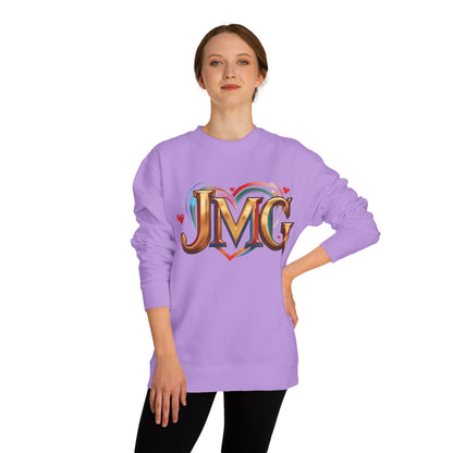 Custom Love Crew Neck Sweatshirt - Personalized Gift, Cozy Apparel, Valentine's Day, Unique Sweatshirt, Casual Wear