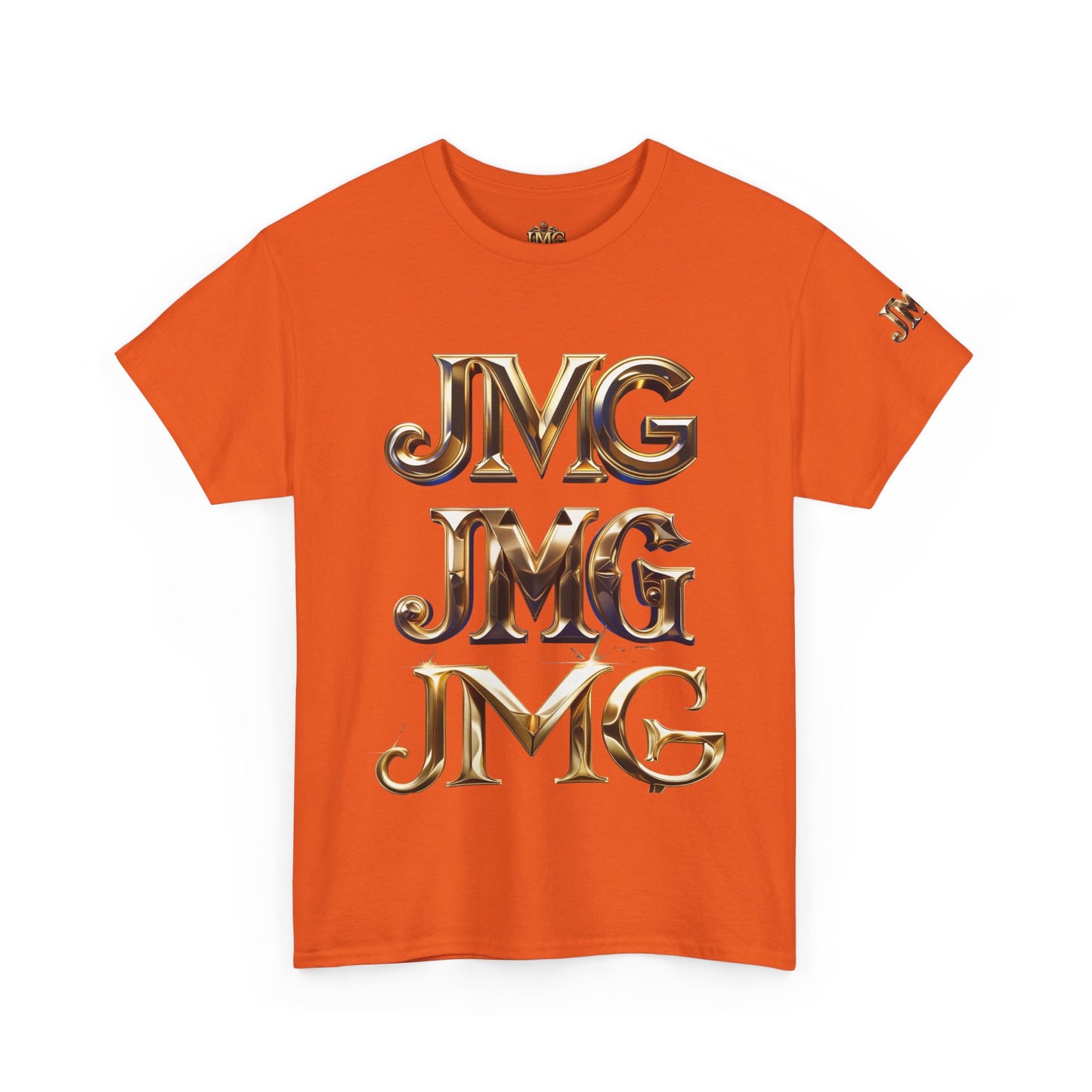 Stylish Unisex Heavy Cotton Tee with JMG & Jesus Prints, Graphic Tee, Casual Wear, Christian Apparel, Gift Idea