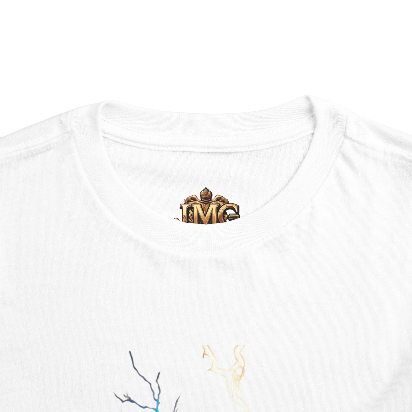 Toddler Short Sleeve Tee with Vibrant Jesus Design, Kid's Faith Shirt, Cute Christian T-Shirt, Summer Play Tee, Birthday Gift for Children