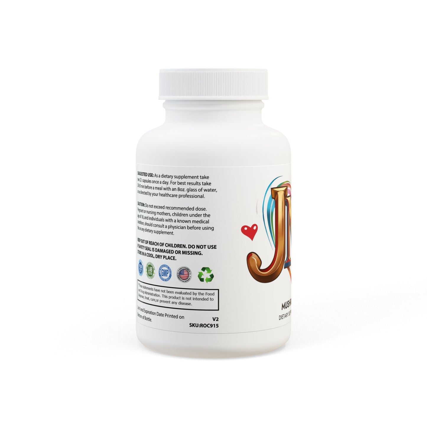 Mushroom Blend Supplement (60 Capsules)