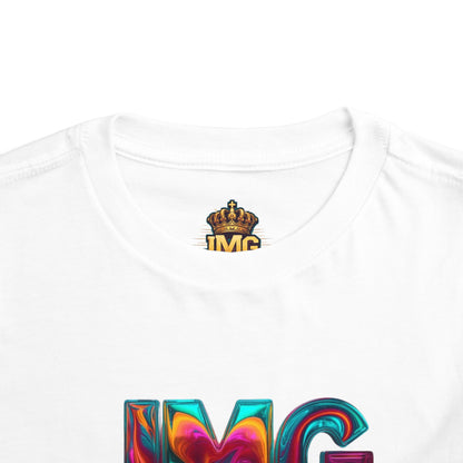 Colorful Kids' Tee Shirt, Toddler Graphic T-Shirt, Fun Playtime Shirt, Birthday Gift, Unique Kids Apparel, JMG Logo Design