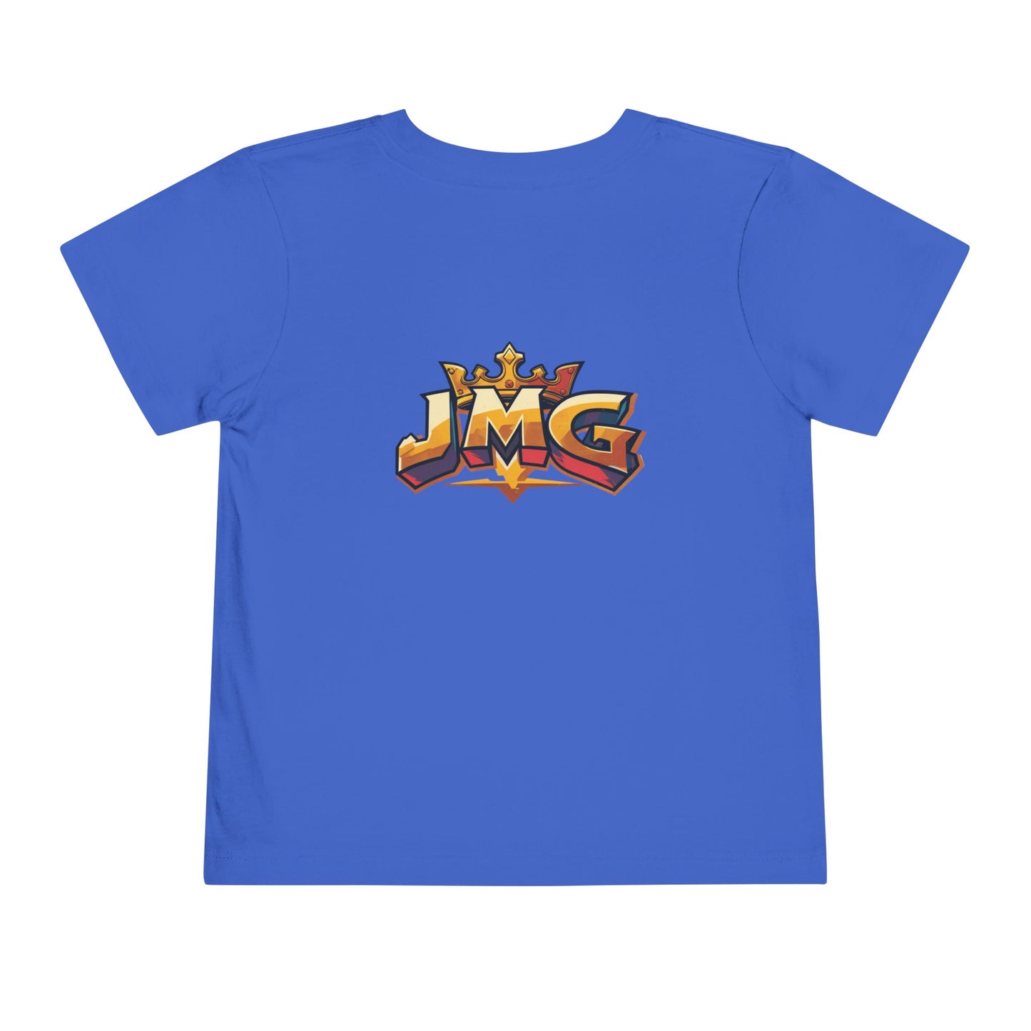 Colorful Kids' Tee Shirt, Toddler Graphic T-Shirt, Fun Playtime Shirt, Birthday Gift, Unique Kids Apparel, JMG Logo Design