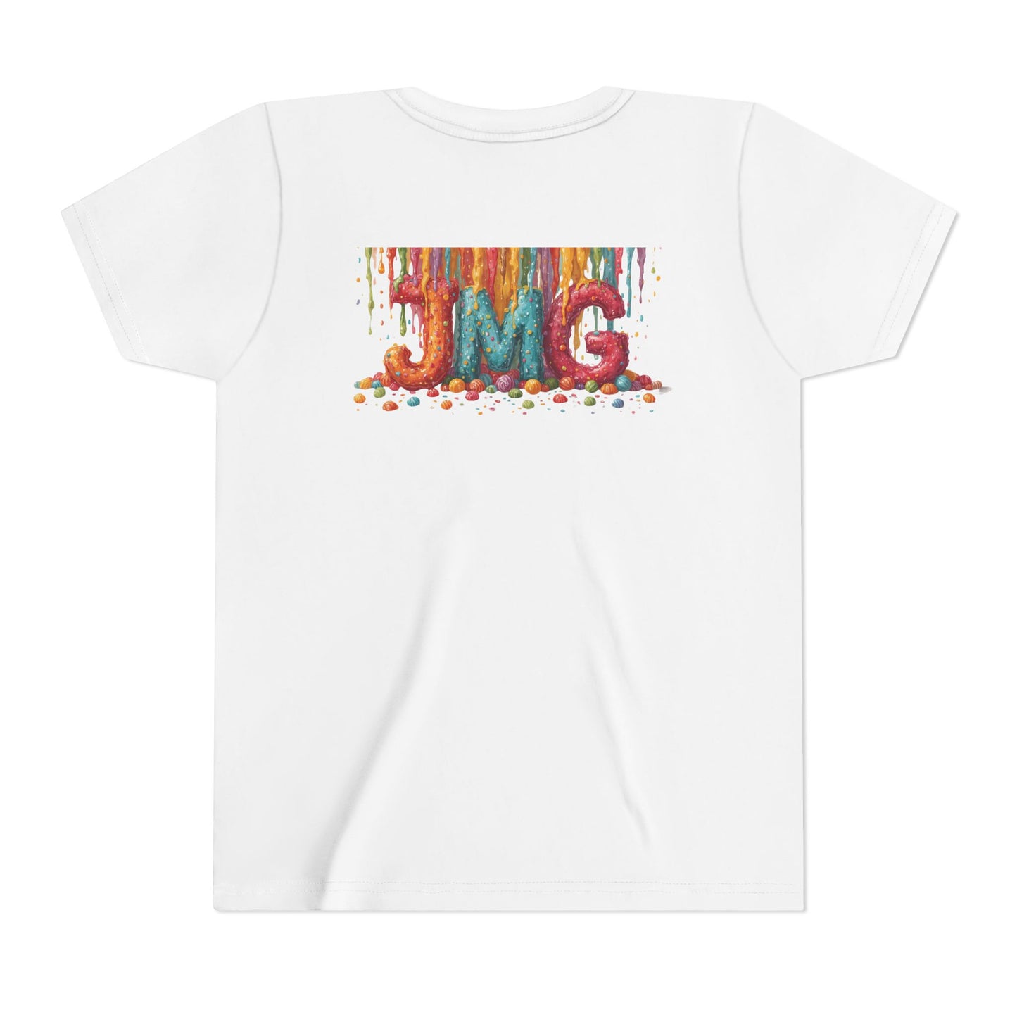 Colorful Kids' Tee with JMG Design | Youth T-Shirt for Casual Wear, Gifts, Birthdays, Celebrations, Playdates