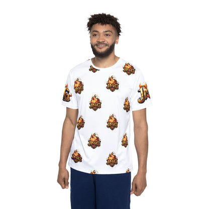 Men's Sports Jersey - Bold Graphic Tee, Comfortable Athletic Shirt, Perfect for Game Day, Casual Wear, Sports Fans, JMG Design