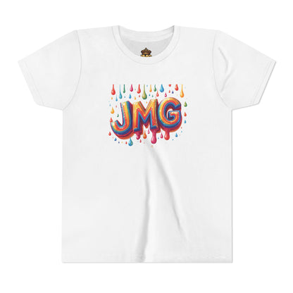 Colorful Kids' Tee with JMG Design | Youth T-Shirt for Casual Wear, Gifts, Birthdays, Celebrations, Playdates