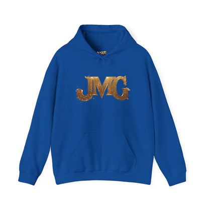 Stylish Unisex Hoodie with JMG & Jesus Designs for Casual Wear, Religious Gifts, Cozy Streetwear, Trendy Apparel
