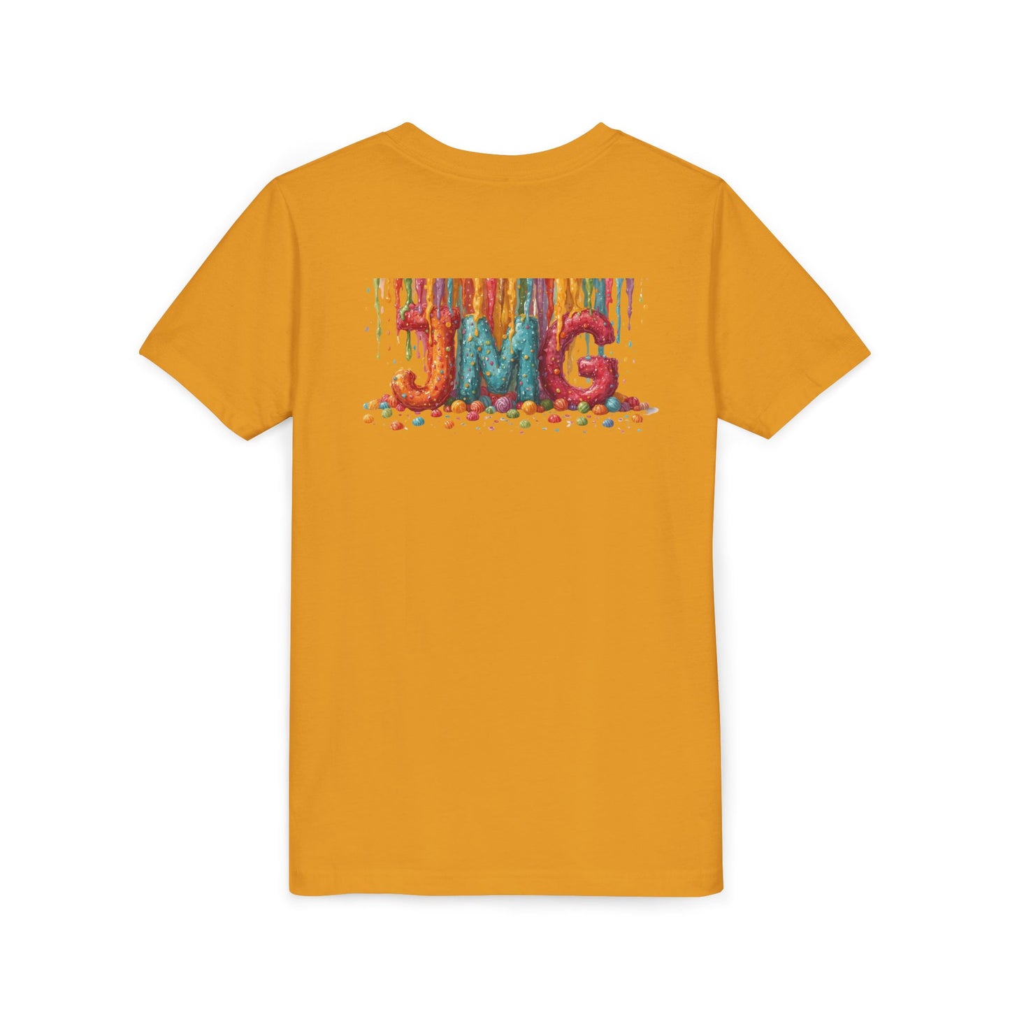 Colorful Kids' Tee with JMG Design | Youth T-Shirt for Casual Wear, Gifts, Birthdays, Celebrations, Playdates