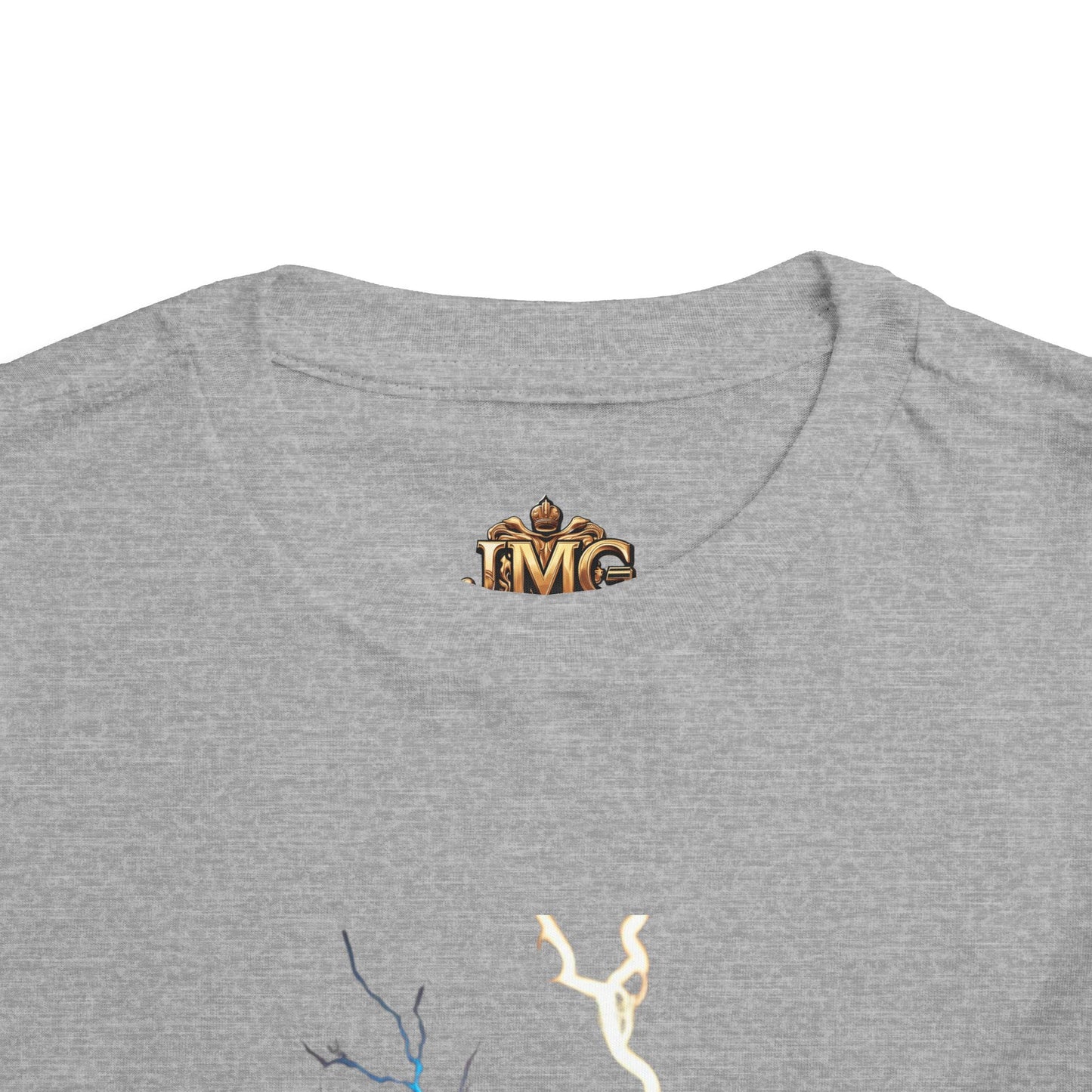 Toddler Short Sleeve Tee with Vibrant Jesus Design, Kid's Faith Shirt, Cute Christian T-Shirt, Summer Play Tee, Birthday Gift for Children