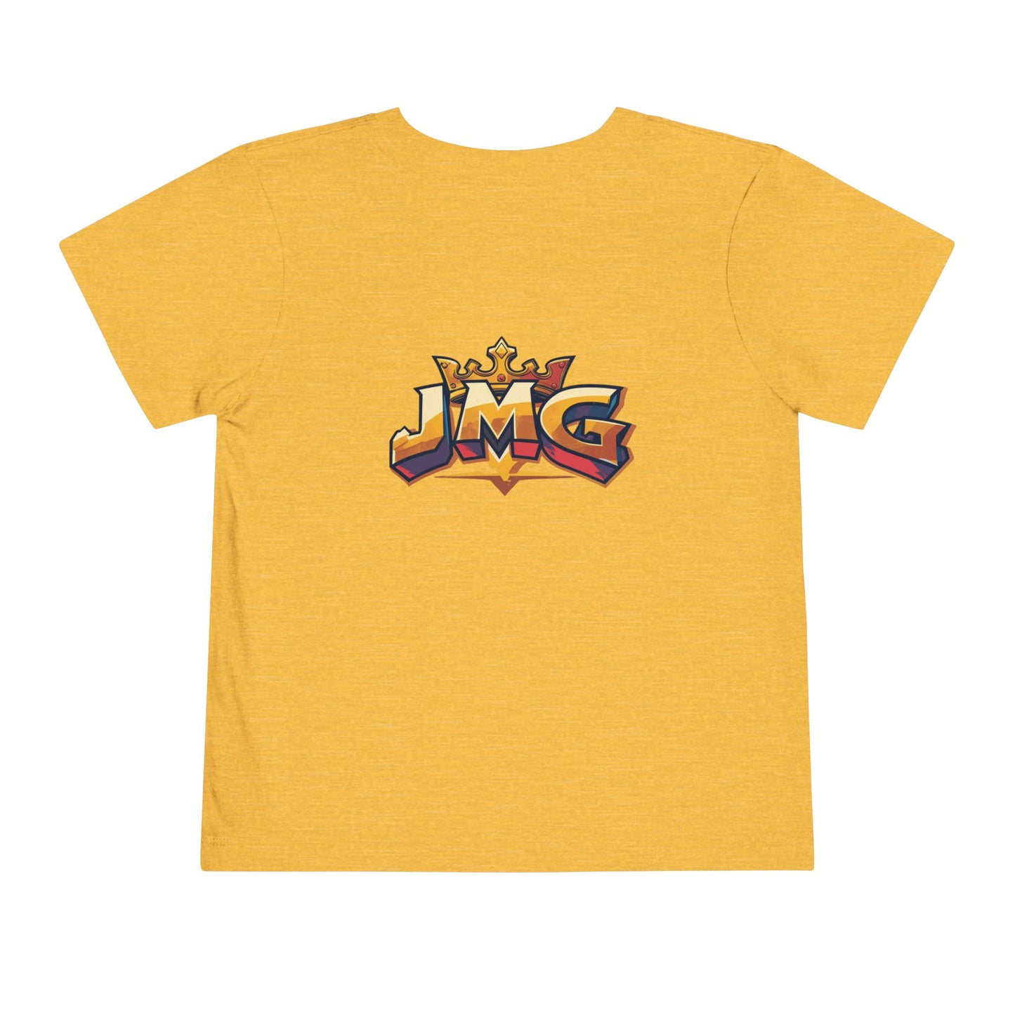 Colorful Kids' Tee Shirt, Toddler Graphic T-Shirt, Fun Playtime Shirt, Birthday Gift, Unique Kids Apparel, JMG Logo Design