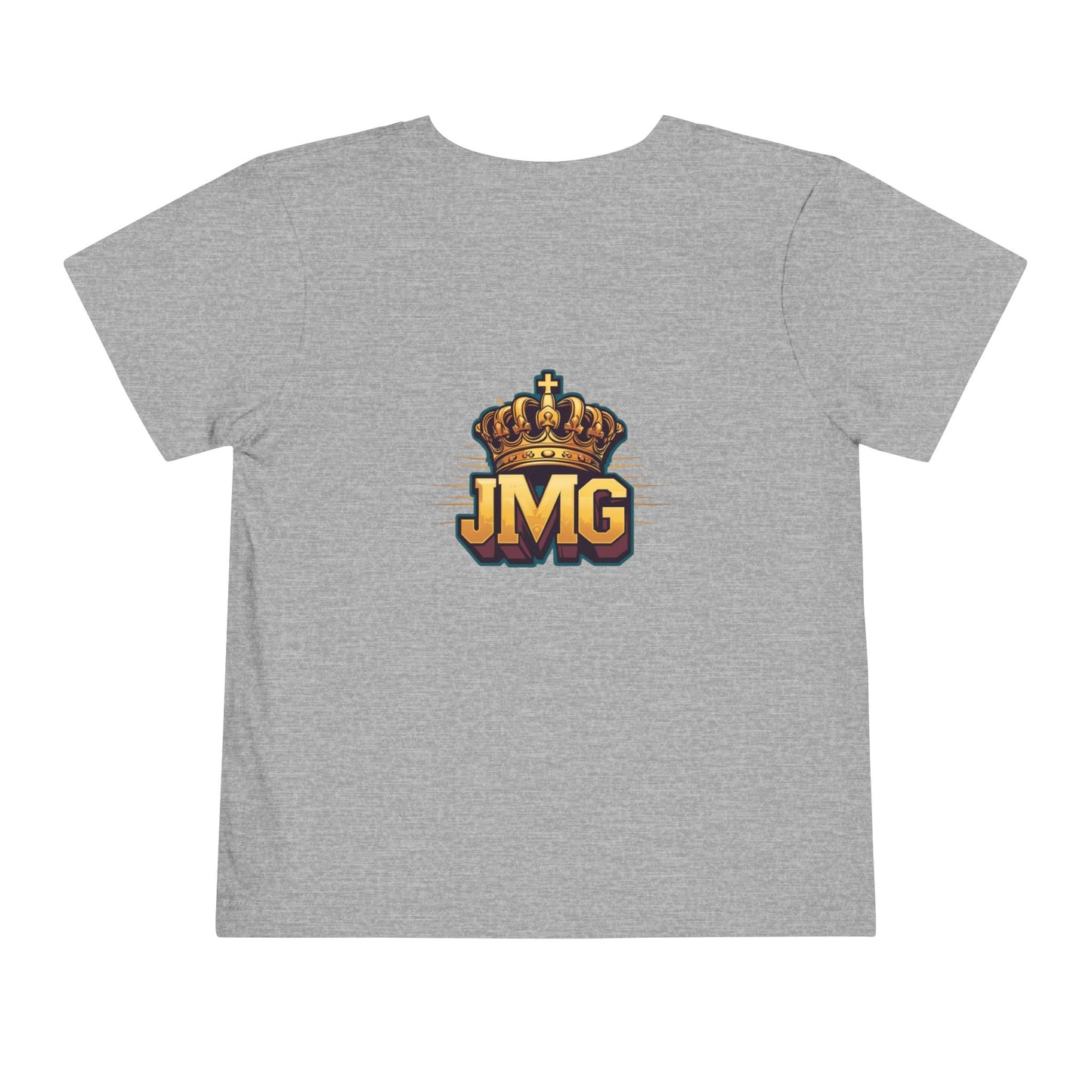 Toddler Short Sleeve Tee with Vibrant Jesus Design, Kid's Faith Shirt, Cute Christian T-Shirt, Summer Play Tee, Birthday Gift for Children