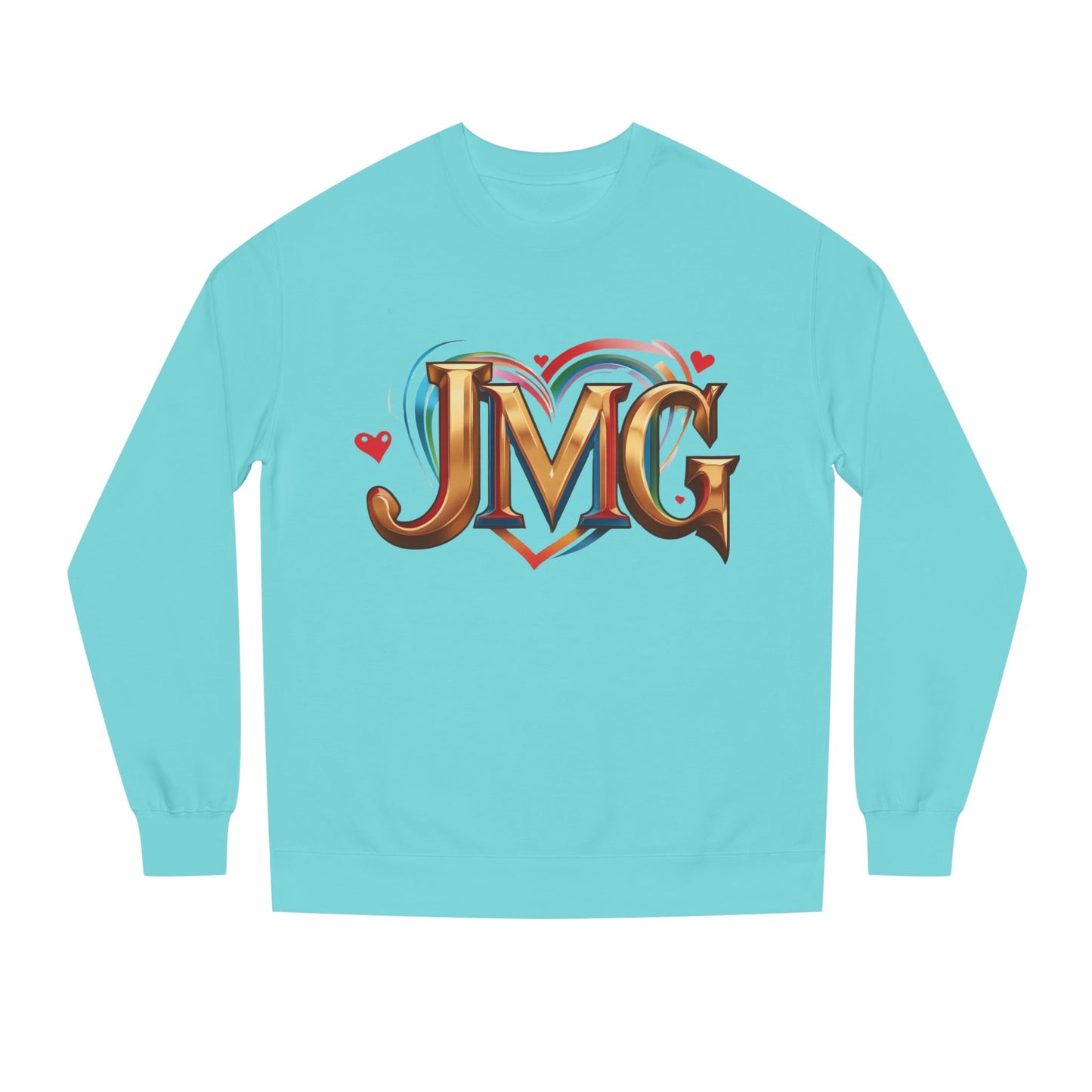 Custom Love Crew Neck Sweatshirt - Personalized Gift, Cozy Apparel, Valentine's Day, Unique Sweatshirt, Casual Wear