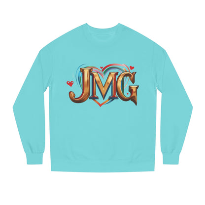 Custom Love Crew Neck Sweatshirt - Personalized Gift, Cozy Apparel, Valentine's Day, Unique Sweatshirt, Casual Wear