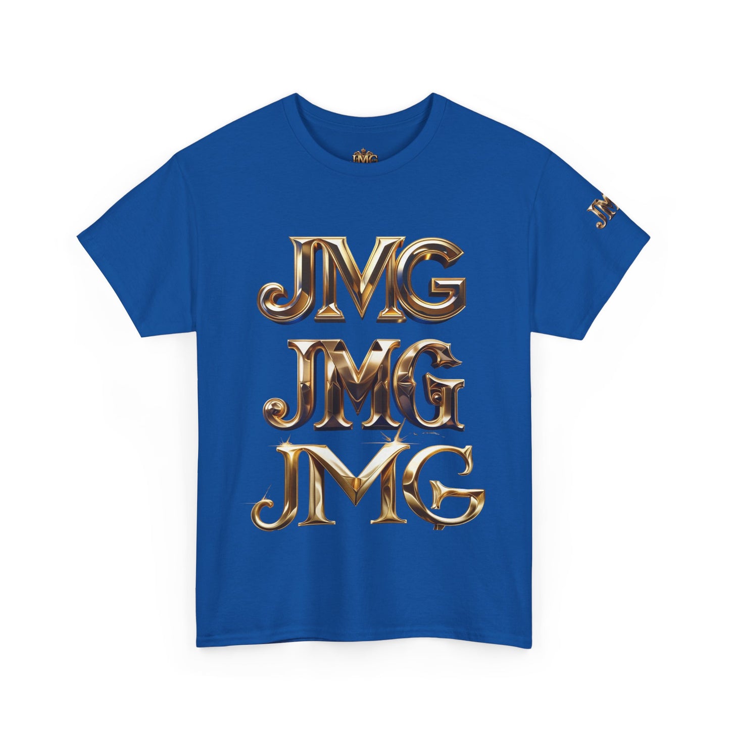 Stylish Unisex Heavy Cotton Tee with JMG & Jesus Prints, Graphic Tee, Casual Wear, Christian Apparel, Gift Idea