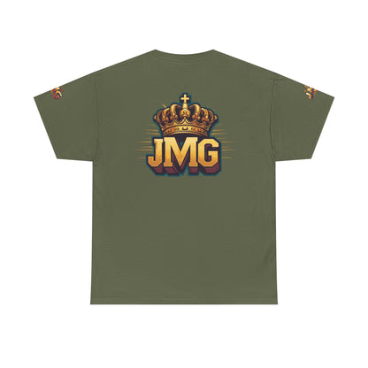 Faith-Inspired Unisex Tee: Jesus Love & JMG Crown Design, Christian T-Shirt, Religious Apparel, Inspirational Gift, Casual Wear, [...]