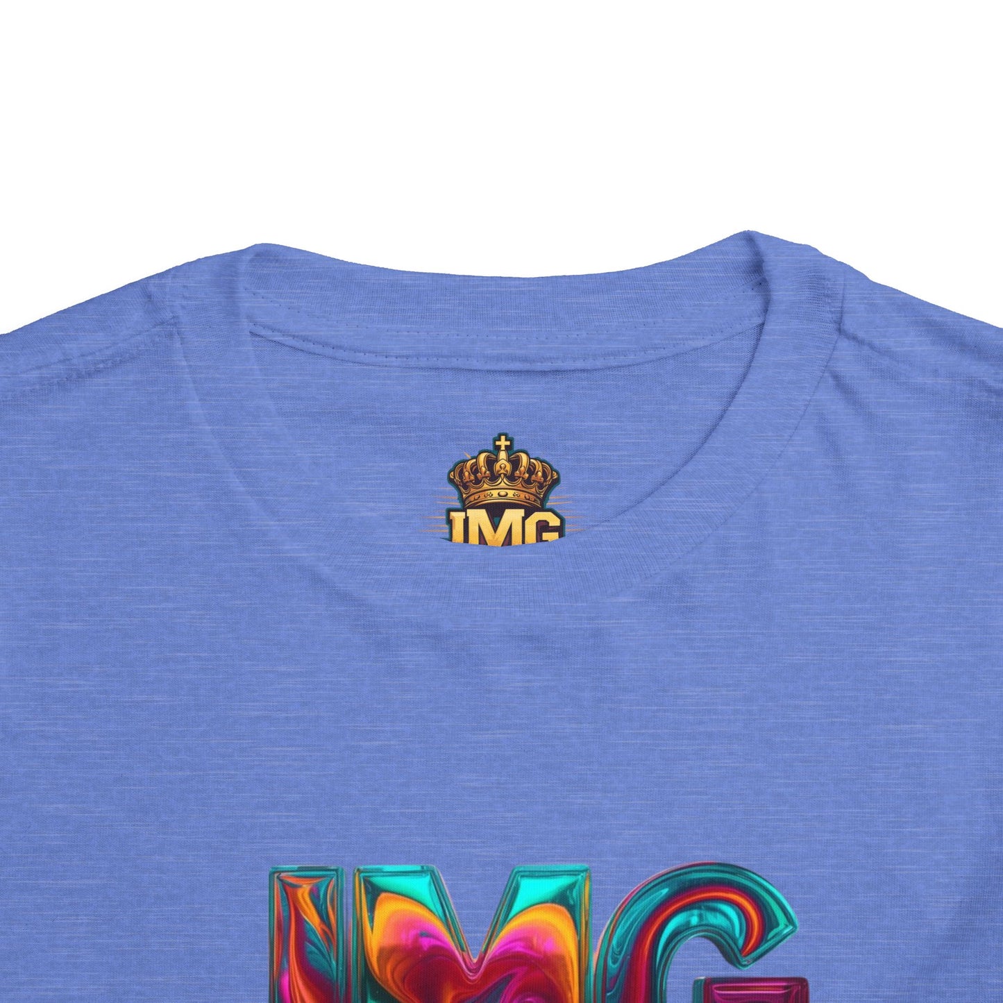 Colorful Kids' Tee Shirt, Toddler Graphic T-Shirt, Fun Playtime Shirt, Birthday Gift, Unique Kids Apparel, JMG Logo Design