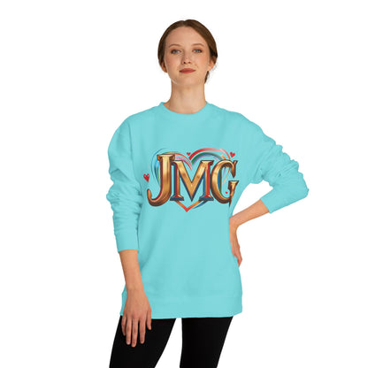 Custom Love Crew Neck Sweatshirt - Personalized Gift, Cozy Apparel, Valentine's Day, Unique Sweatshirt, Casual Wear