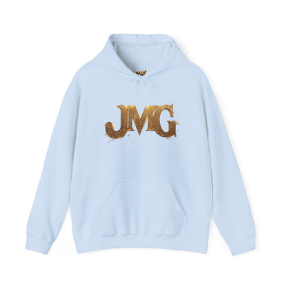 Stylish Unisex Hoodie with JMG & Jesus Designs for Casual Wear, Religious Gifts, Cozy Streetwear, Trendy Apparel