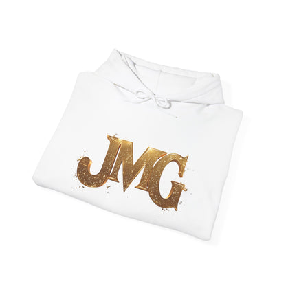 Stylish Unisex Hoodie with JMG & Jesus Designs for Casual Wear, Religious Gifts, Cozy Streetwear, Trendy Apparel