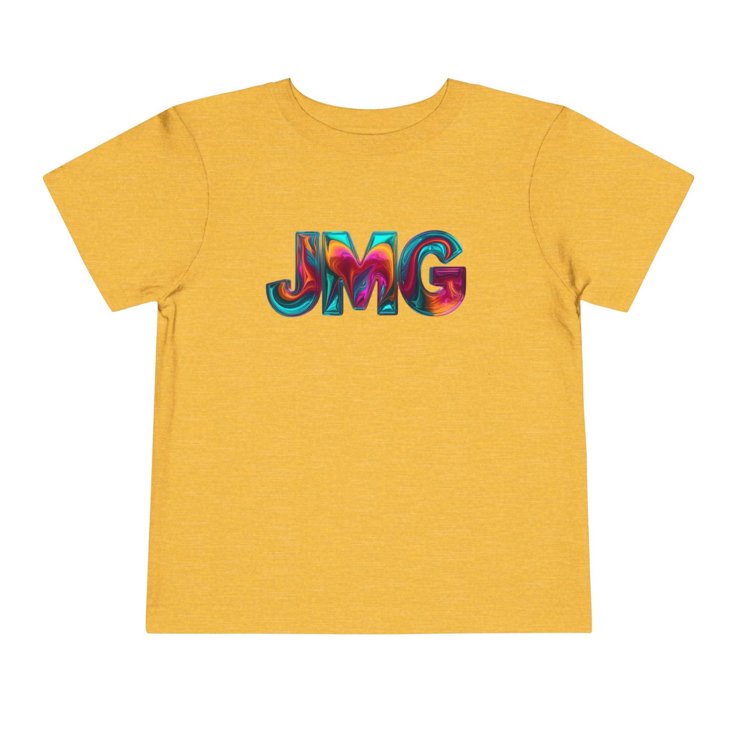 Colorful Kids' Tee Shirt, Toddler Graphic T-Shirt, Fun Playtime Shirt, Birthday Gift, Unique Kids Apparel, JMG Logo Design