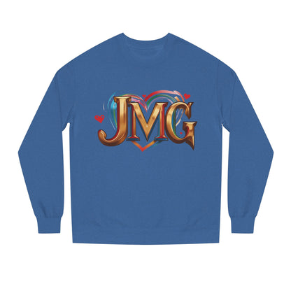 Custom Love Crew Neck Sweatshirt - Personalized Gift, Cozy Apparel, Valentine's Day, Unique Sweatshirt, Casual Wear