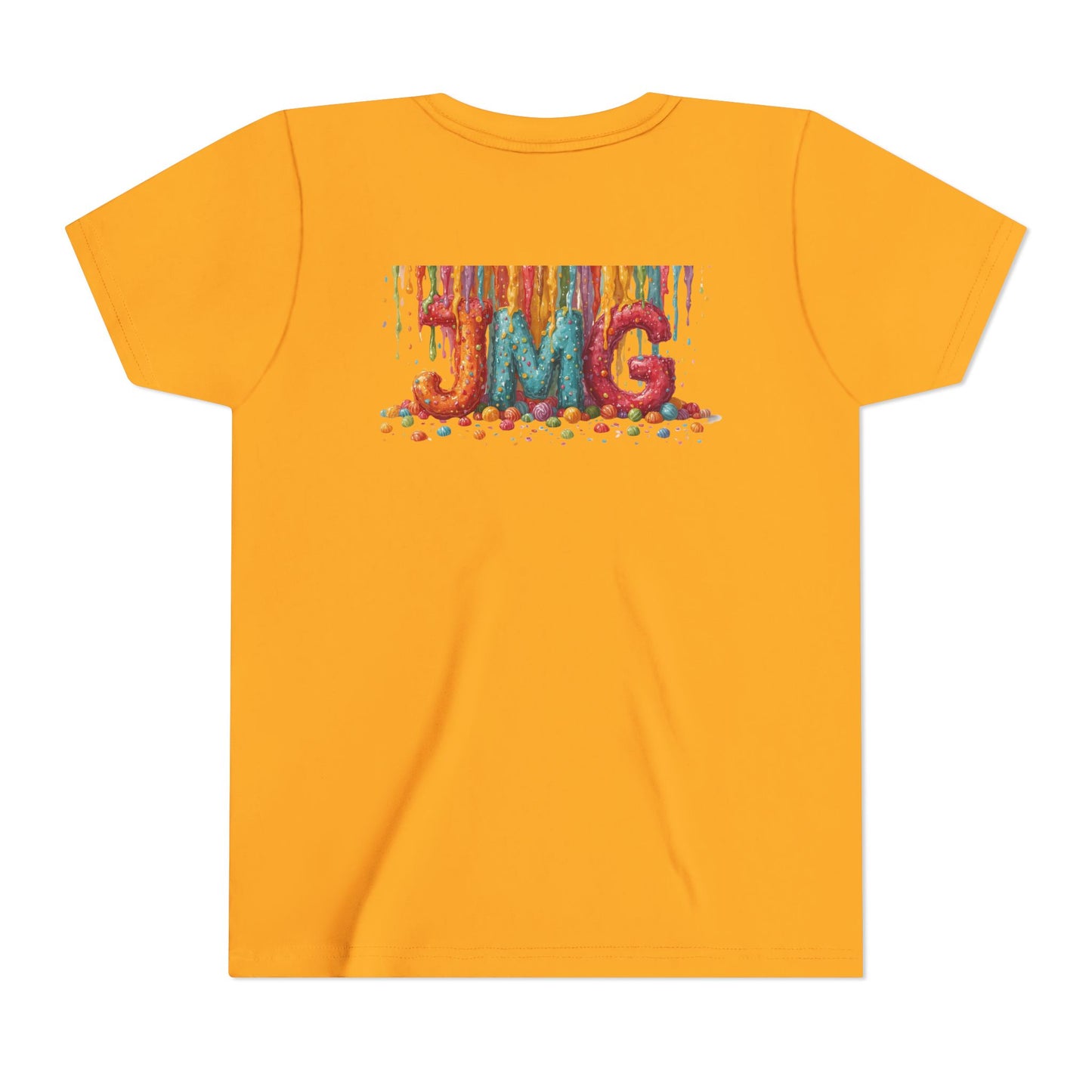 Colorful Kids' Tee with JMG Design | Youth T-Shirt for Casual Wear, Gifts, Birthdays, Celebrations, Playdates
