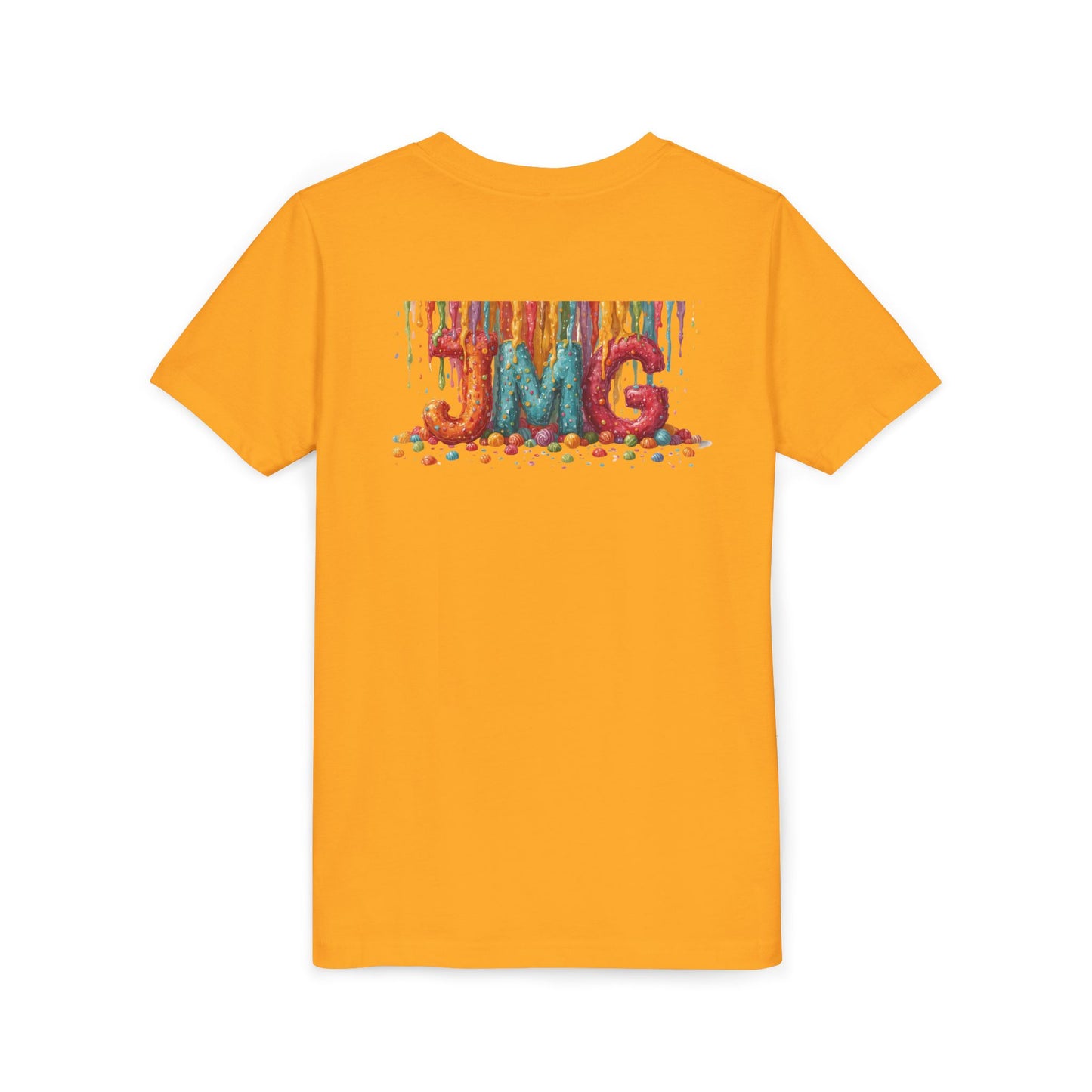Colorful Kids' Tee with JMG Design | Youth T-Shirt for Casual Wear, Gifts, Birthdays, Celebrations, Playdates