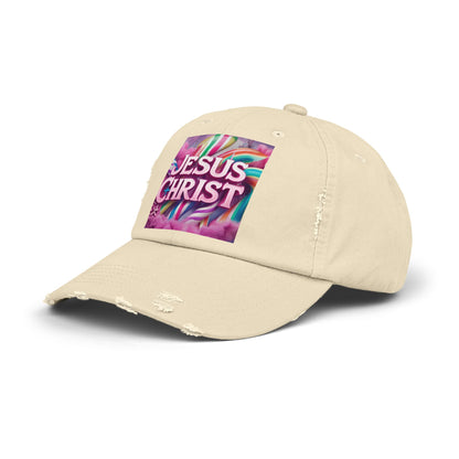 Unisex Distressed Cap