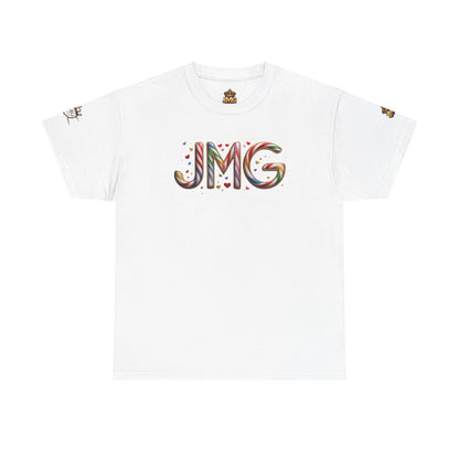 Religious Statement Tee | Unisex Heavy Cotton Tee with JMG Design, Casual Wear, Inspirational Gift, Christian Apparel, Faith-Based Clothing