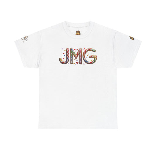 Religious Statement Tee | Unisex Heavy Cotton Tee with JMG Design, Casual Wear, Inspirational Gift, Christian Apparel, Faith-Based Clothing