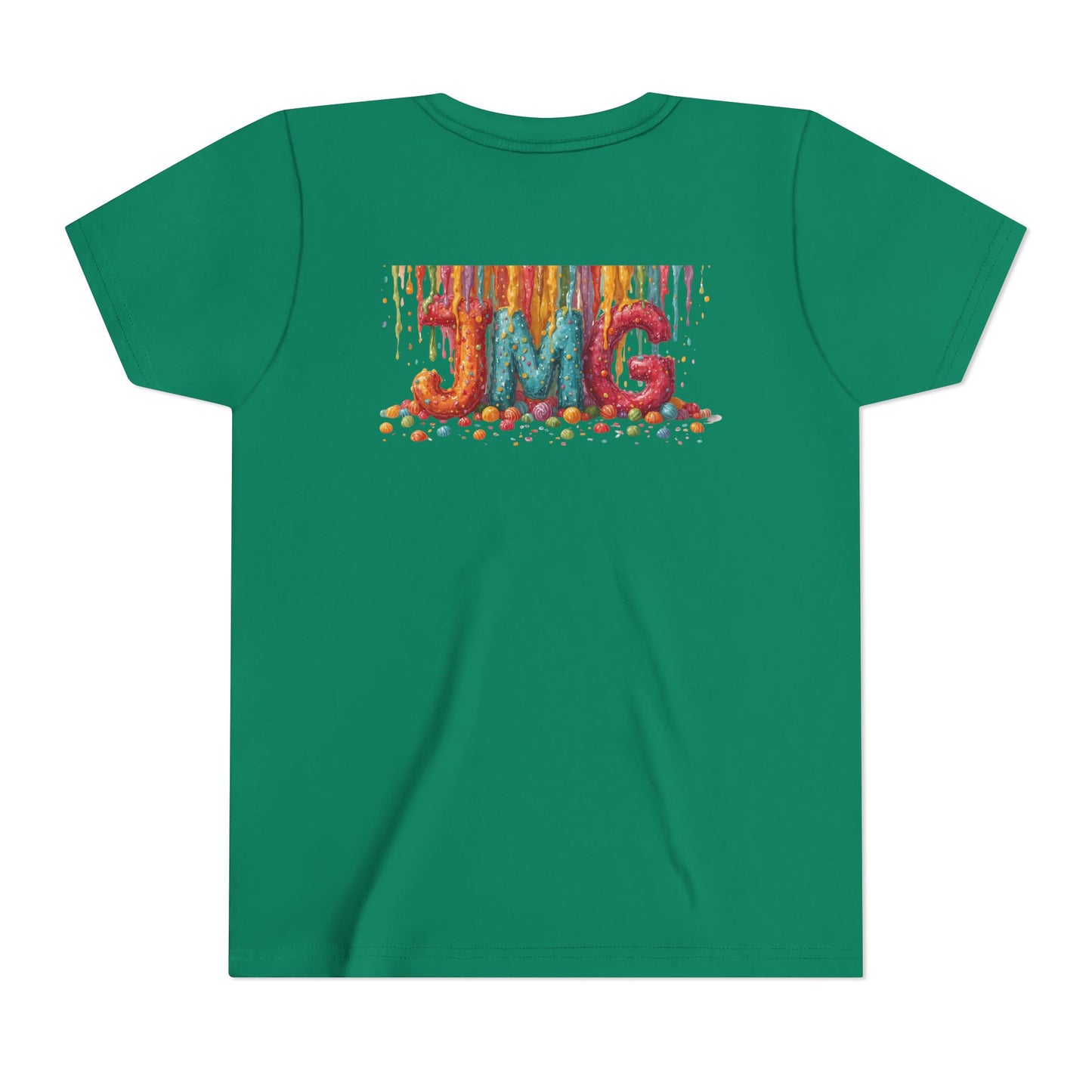 Colorful Kids' Tee with JMG Design | Youth T-Shirt for Casual Wear, Gifts, Birthdays, Celebrations, Playdates