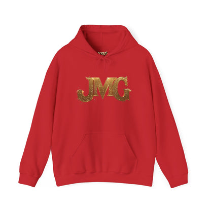 Stylish Unisex Hoodie with JMG & Jesus Designs for Casual Wear, Religious Gifts, Cozy Streetwear, Trendy Apparel