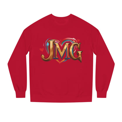 Custom Love Crew Neck Sweatshirt - Personalized Gift, Cozy Apparel, Valentine's Day, Unique Sweatshirt, Casual Wear