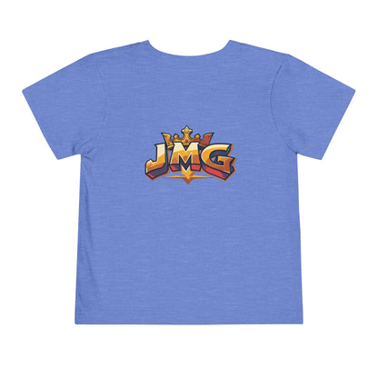 Colorful Kids' Tee Shirt, Toddler Graphic T-Shirt, Fun Playtime Shirt, Birthday Gift, Unique Kids Apparel, JMG Logo Design