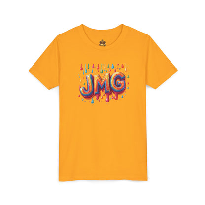 Colorful Kids' Tee with JMG Design | Youth T-Shirt for Casual Wear, Gifts, Birthdays, Celebrations, Playdates