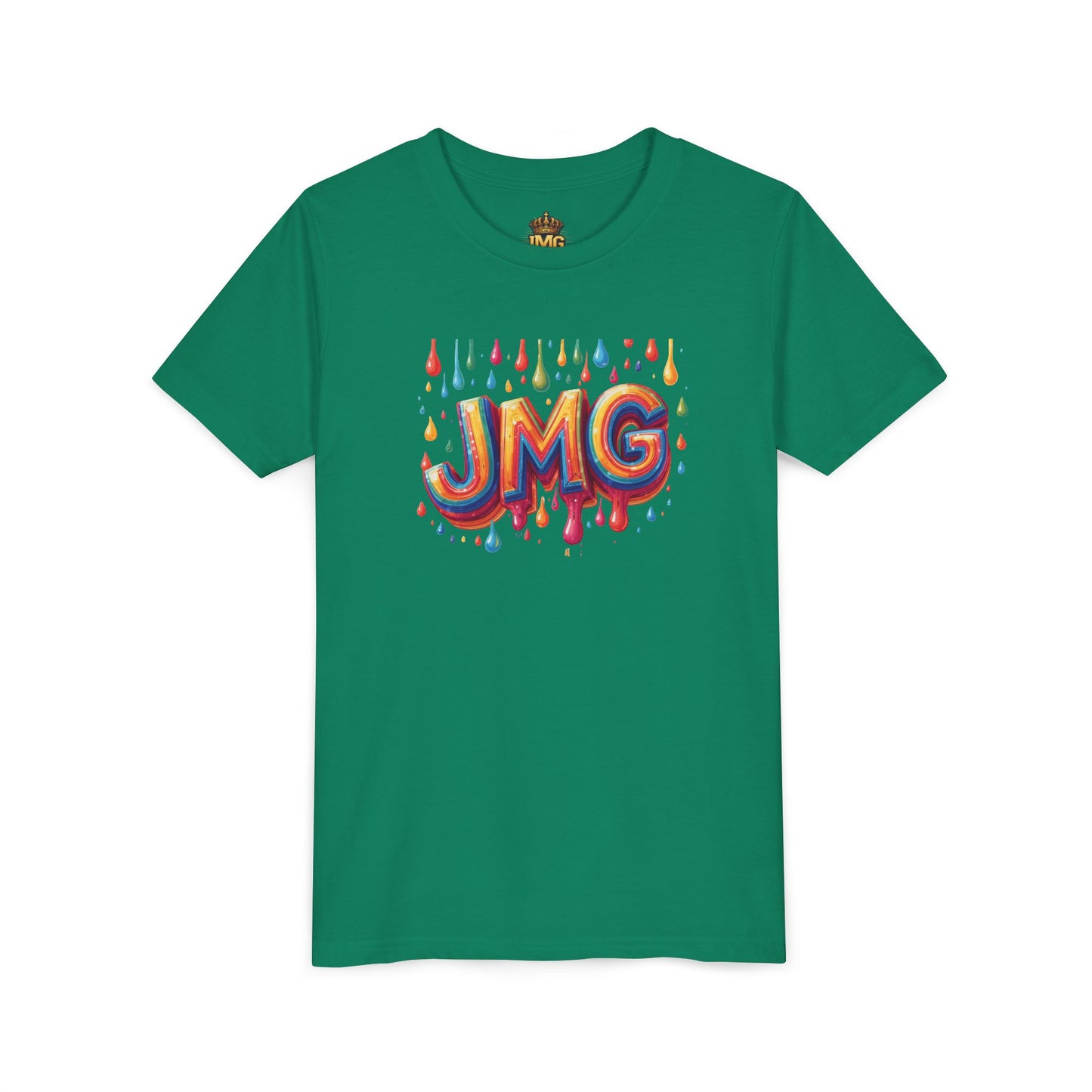Colorful Kids' Tee with JMG Design | Youth T-Shirt for Casual Wear, Gifts, Birthdays, Celebrations, Playdates