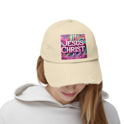 Unisex Distressed Cap