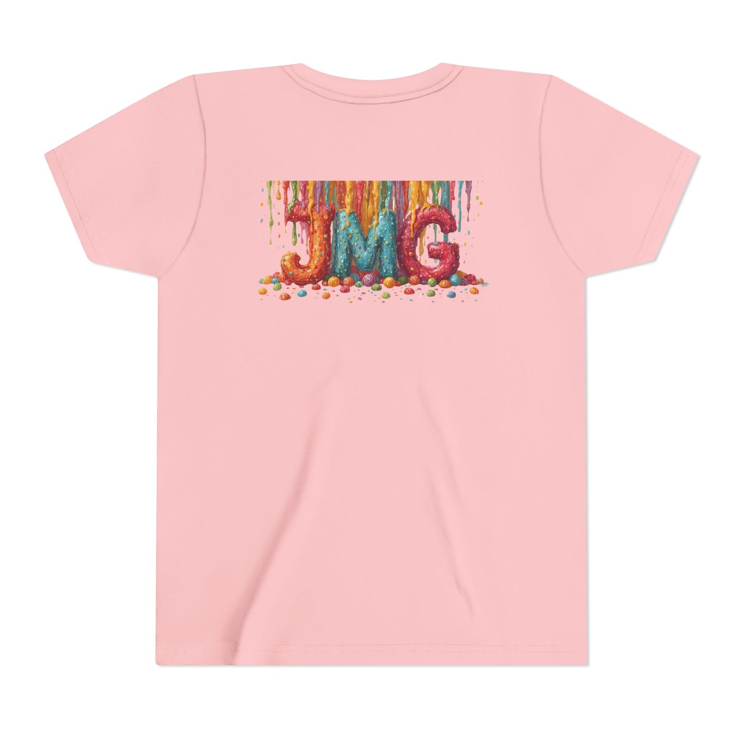 Colorful Kids' Tee with JMG Design | Youth T-Shirt for Casual Wear, Gifts, Birthdays, Celebrations, Playdates