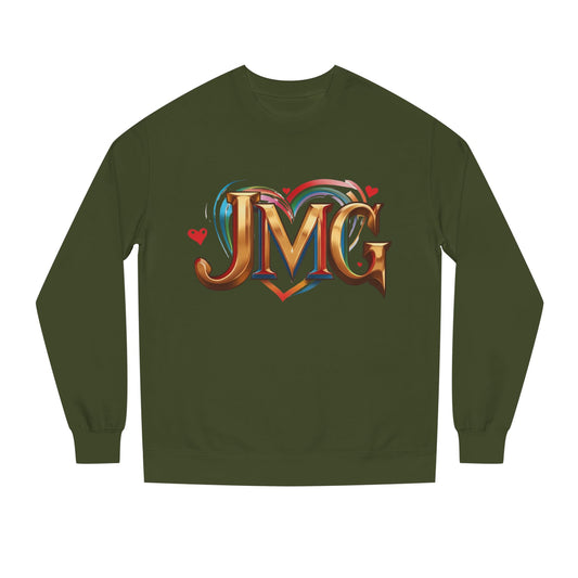 Custom Love Crew Neck Sweatshirt - Personalized Gift, Cozy Apparel, Valentine's Day, Unique Sweatshirt, Casual Wear