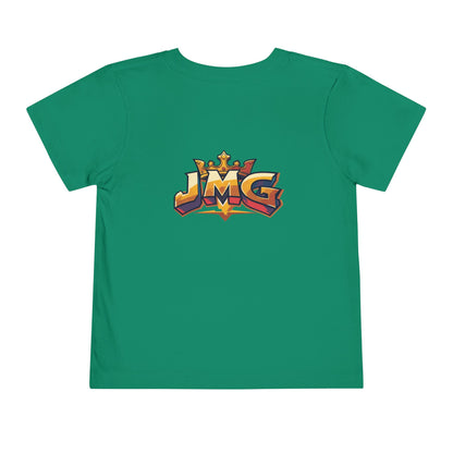 Colorful Kids' Tee Shirt, Toddler Graphic T-Shirt, Fun Playtime Shirt, Birthday Gift, Unique Kids Apparel, JMG Logo Design