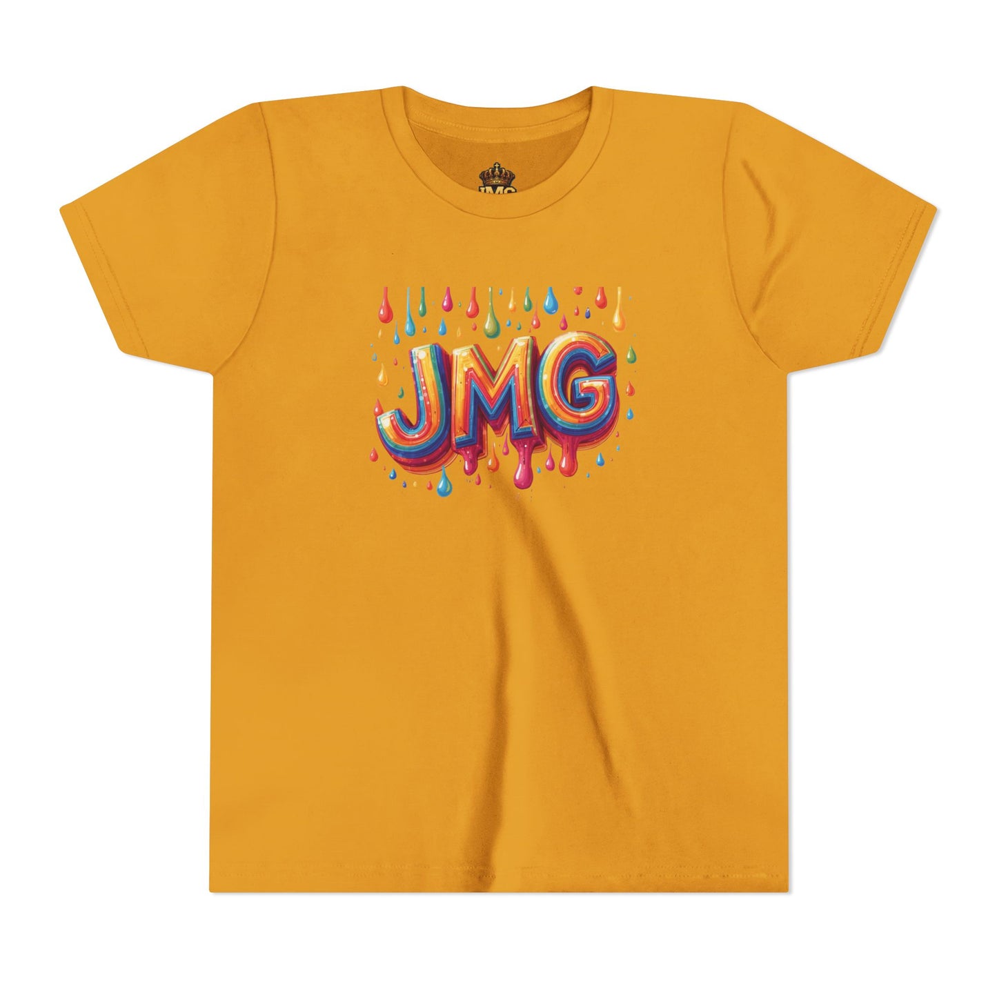 Colorful Kids' Tee with JMG Design | Youth T-Shirt for Casual Wear, Gifts, Birthdays, Celebrations, Playdates