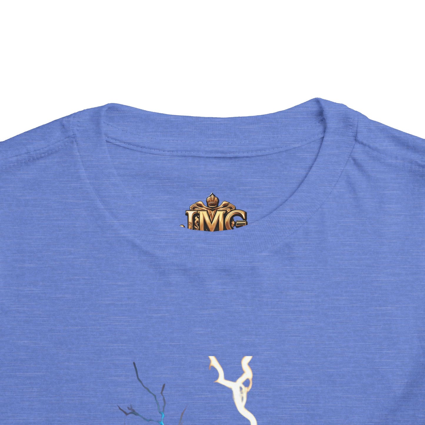 Toddler Short Sleeve Tee with Vibrant Jesus Design, Kid's Faith Shirt, Cute Christian T-Shirt, Summer Play Tee, Birthday Gift for Children