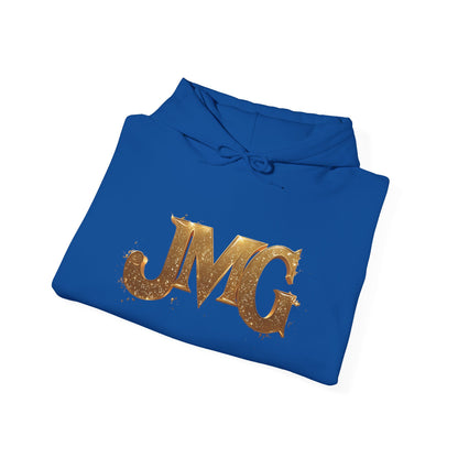 Stylish Unisex Hoodie with JMG & Jesus Designs for Casual Wear, Religious Gifts, Cozy Streetwear, Trendy Apparel